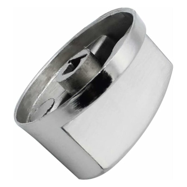 Delar Universal Metall Kontrollknoppar Gashällsknopp 6mm Universal Kontrollknoppar Spisknopp för Gashäll Spis Ugn Häll