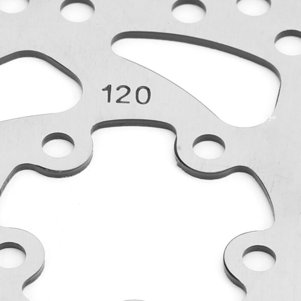 120 mm:n 5-reikäinen jarrulevy, ruostumaton teräs, sähköpotkulaudan jarrulevy M365/PRO/PRO2:lle