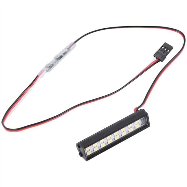 Fjärrkontroll Robot LED Ljusramp Spotlight för Trx4 Axial SCX10 90046 D90 CC01 KM2 Kaross