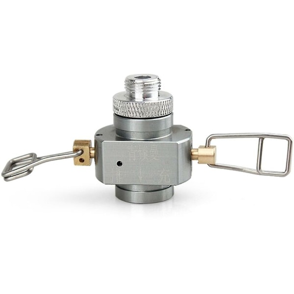 Gasadapter med Inloppsväv, Avgasventil, Behållare Växlare, Gasbehållare Konverterare, Gassparare