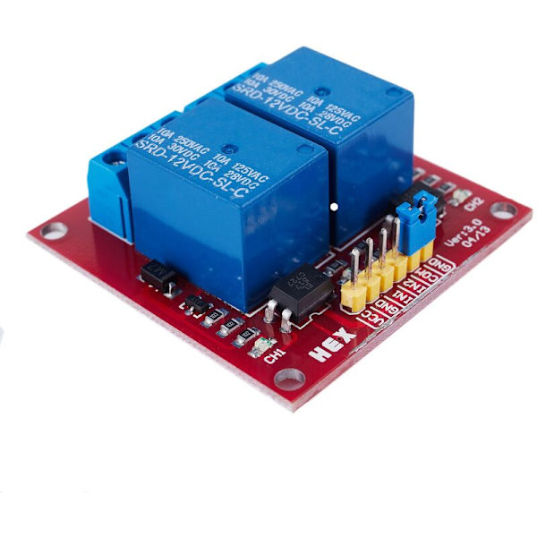 Med isolering 2 expansionsmoduler kontrollanordning kontrollmodul för 12V elektroniska modultillbehör
