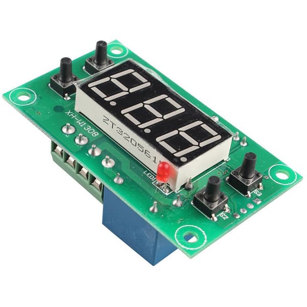 24V Grønt Lys Digital Temperatur/Kølesensor Display Temperaturregulator Switch Modul