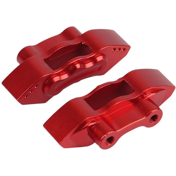 2 stk. Metall Bakre Bremsekaliper for SUPER BAJA 1/6 Desert Truck RC Bil Oppgraderingsdeler, Rød