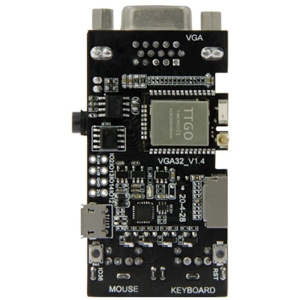 FabGL VGA32 VGA ESP32 PSRAM-modul V1.4 PS/2-kontroller Mus ANSI-grafikbibliotek/terminalkretsar