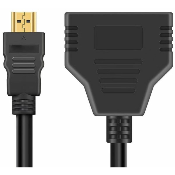 Hdmi-adapterkabeldelare Hdmi 1 in 2 ut Hdmi-hane