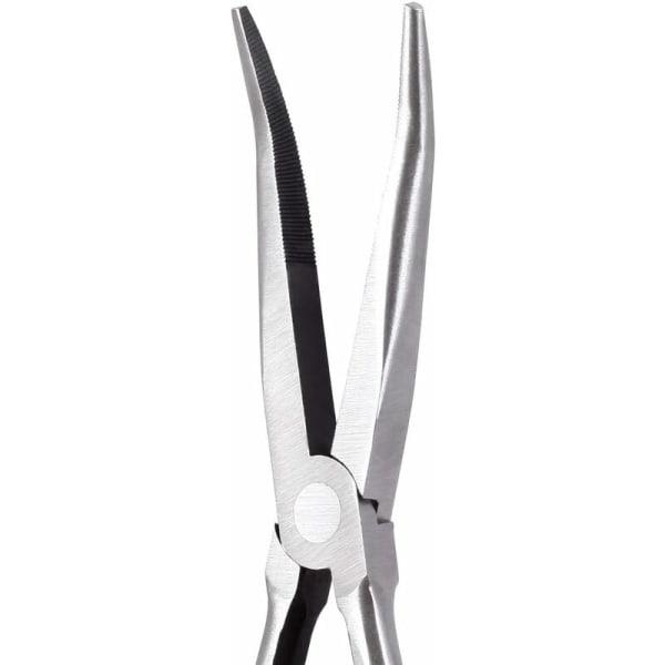 28cm lange buede nesetenger - 25 grader - Langnesetenger - Tenger med taggete kjever