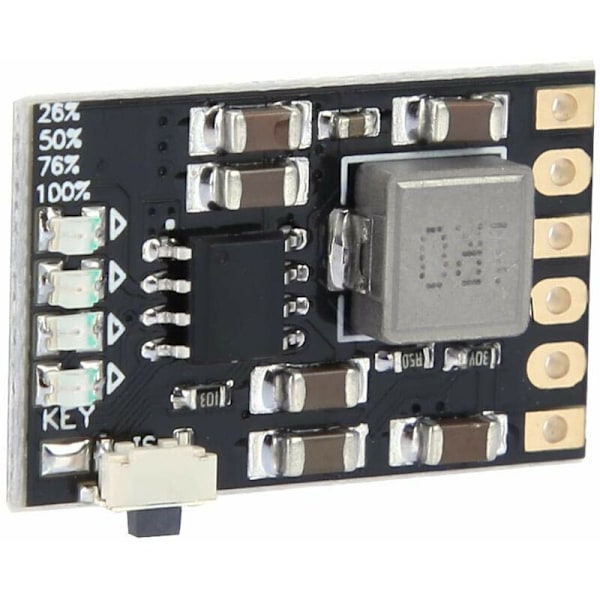 5V 2A Laderegulator, Litiumbatteri Ladermodulkort, Laderutladningsbeskyttelseskort for 3.7V 4.2V Li-ION Batteri