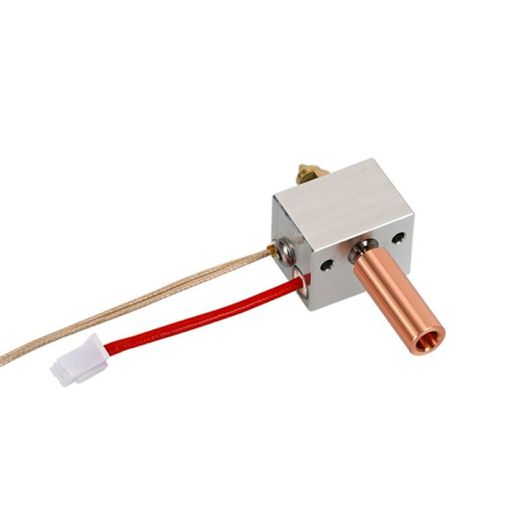 Hotend-kit för Neptune 4 3D-skrivare, kopparrör, metallvärmeblock, mässingsmunstycke, värmeelement, termistor