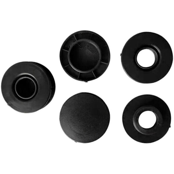 12X Auton lattiamaton kiinnitysklipsit mustat 6680520