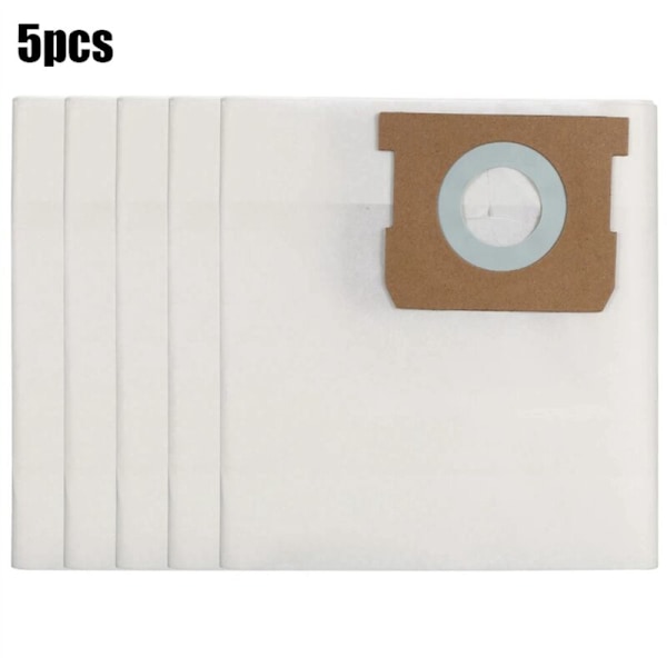 5 kpl Imurin pölypusseja WD1 Compact Battery -malleille, korvaa imurin roskakorin varaosat 2.863-297.0