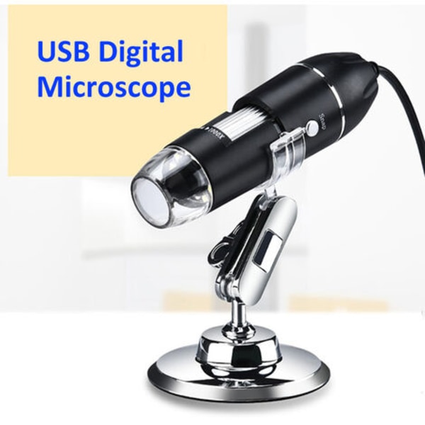 1000x tre-i-ett elektroniskt mikroskop, digitalt förstoringsglas, industrimikroskop, underhållsinspektionsverktyg, med typ-C-funktion, HX4