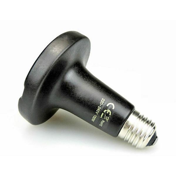 25W Emitter Radiator Pet Infrarød Pære Keramisk Varmeapparat, Reptil Lampe til Padder, Slange, Fugle, Skildpadde, Kat, Hund