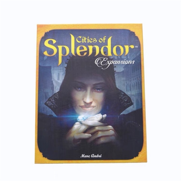 Strategi og hurtig sjov, et familiespil, der passer til alderen 10+ Splendor cities gem women