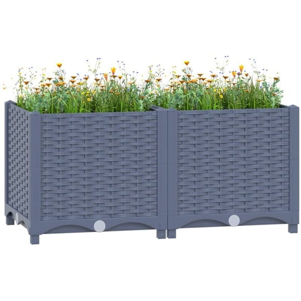 Korkea penkki 80x40x38 cm Polypropeeni