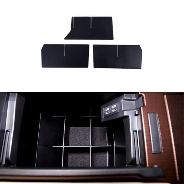 Til Sienna 2021 2022 2023 Center Console Organizer Divider Armrest Box Dividers Bakke Interiør Tilbehør