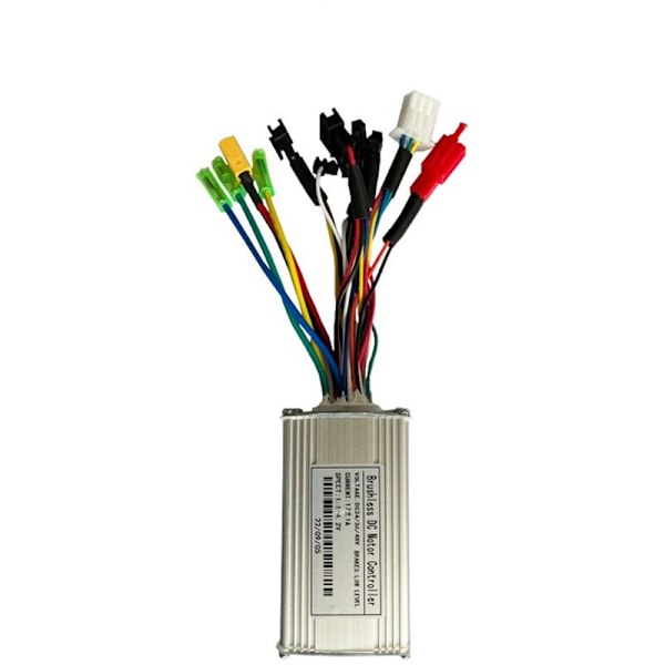 Elektrisk Controller 24V 36V 48V E-Bike Hall Controller 250W 350W 17A Controller Tre-Mode Sinus