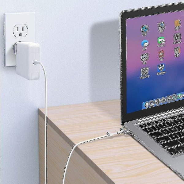 85w Magsafe 2 Strømadapter Lader for Macbook Pro 13 15 Tommers Retina-eu