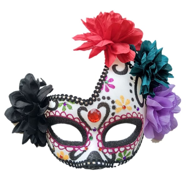 Halloween maske menn damer par halvt ansikt venetiansk maske antikk maskerade maske kostyme karneval ballfest nattklubb