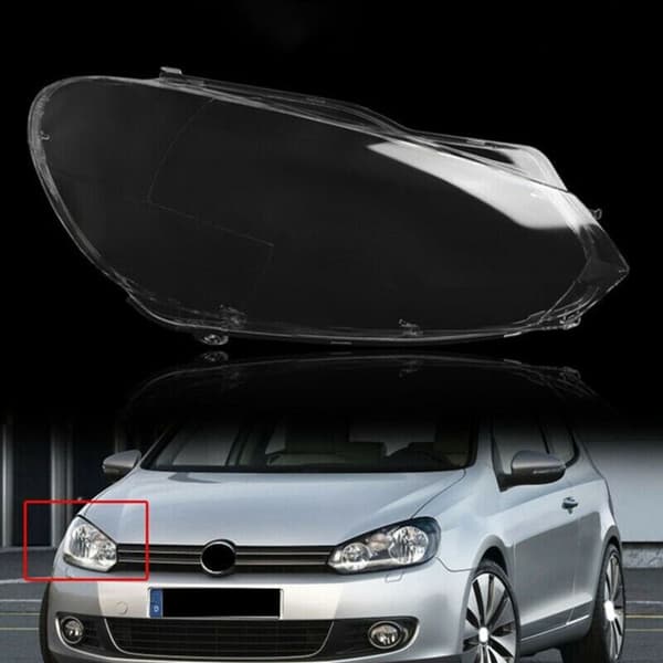 Venstre frontlyktdeksel for Golf 6 MK6 R 2009 2010 2011 2012
