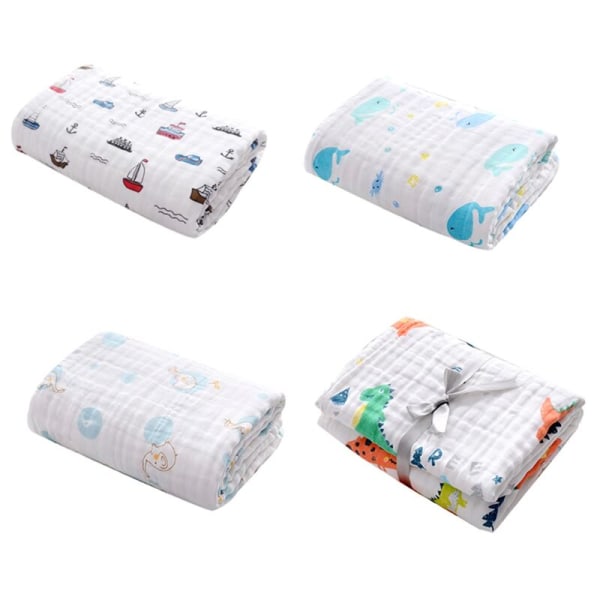 Babyfilt och swaddles Mjuk fleece termisk filt Solid sängkläder set Bomullstäcke ()