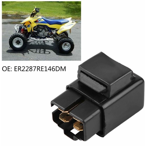 Solenoid Startrelä, Startrelä för Suzuki Atv Lt80 Quadsport 80 2X4 1987-2006 Er2287Re146Dm
