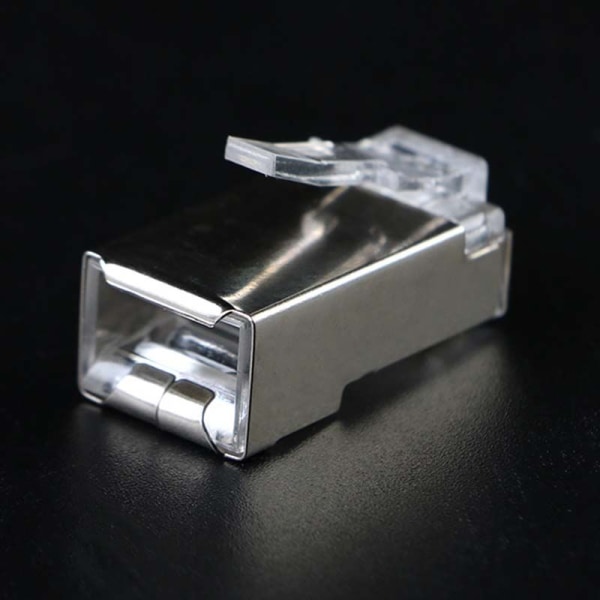 Cat6 RJ45-liitin 8P8C modulaarinen Ethernet-kaapeli kullattu liitinpää 6 RJ 45 puristusverkkoliitin