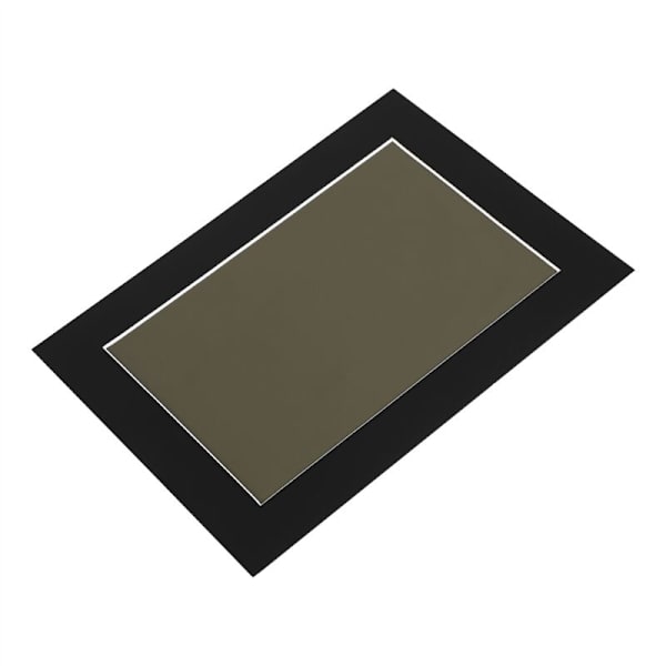 Magnetisk visningsfilm, 6 x 4 tommer grøn magnetfelt displayfilm, magnetisk flux display, magnetfeltdetektor, genanvendelig