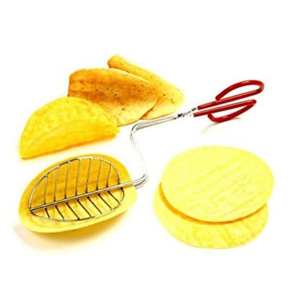 2x Taco Maker Taco Press Skarp Form Fritös Köksredskap