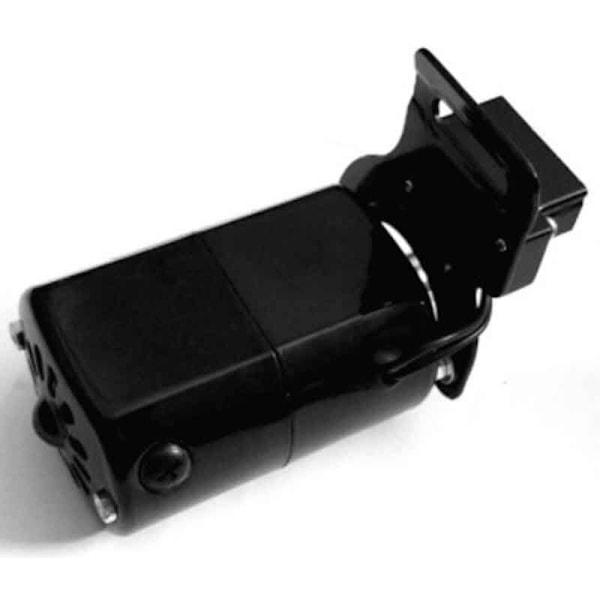 220V 180W 0.9A Kvalitets Hjemmesymaskinemotor 10000RPM Symaskinemotor Sort