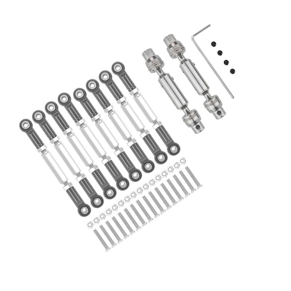 Metal Link Rod Træk Stænger Drivakslen til C14 C24 C34 B14 B24 MN D90 MN99S RC Bil Opgraderinger Dele Tilbehør,5