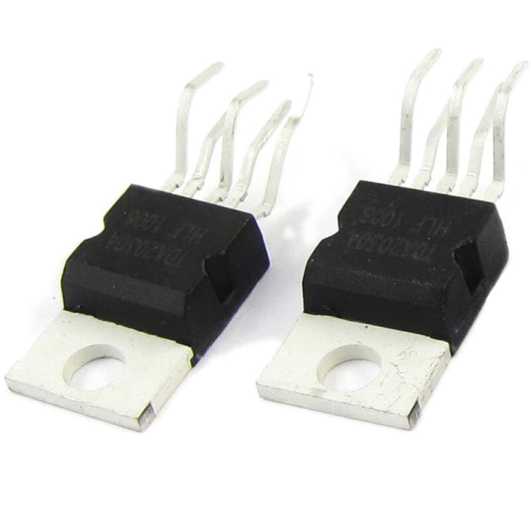 SODIAL(R) 3 stk. TDA2030A Single Op Amp Operationsforstærker Audio IC Chips 5 Pin
