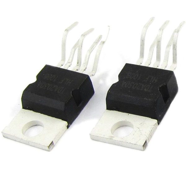 SODIAL(R) 3 stk TDA2030A Single Op Amp operationsforstærker Audio IC Chips 5 Pin