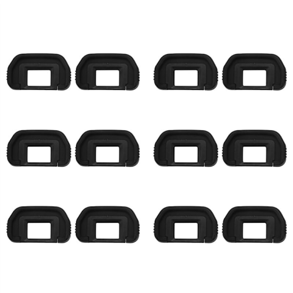 12X Kamerasökarens ögonkoppsskydd, ersättning för sökaren 18mm för 80D 70D 60D 77D 50D 5D Mark Ii 6D 40D 30D 20D 20da 10D 60da A2 A2E D30