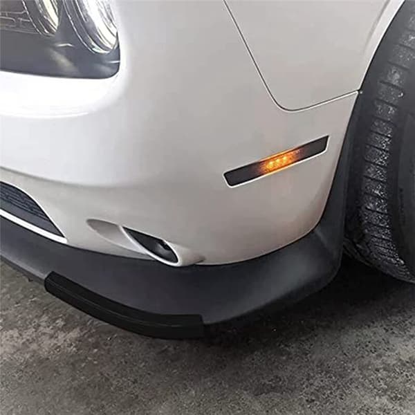 Svart støtfangerleppebeskytterdeksel for 2015-2020 Pack Diffuser Spoiler Splitter Guard