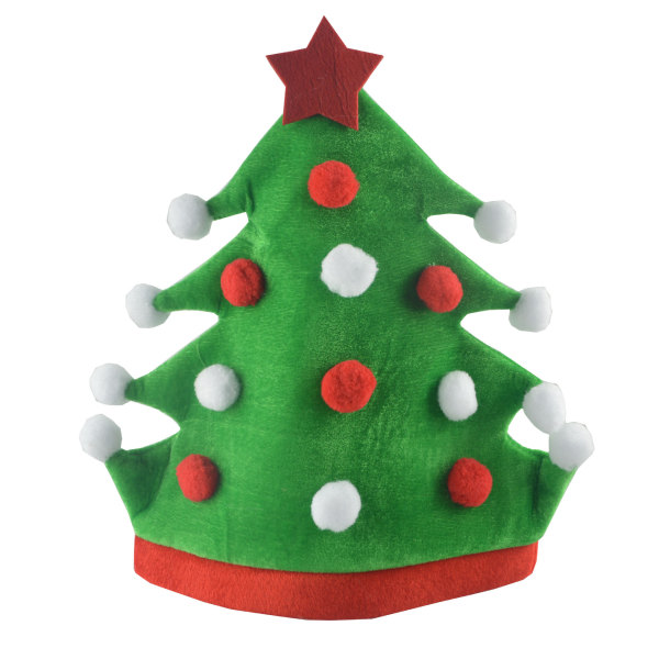 Christmas Elf Hat Juletræ Plys Hat Julepynt Juleaftens Fest Hat