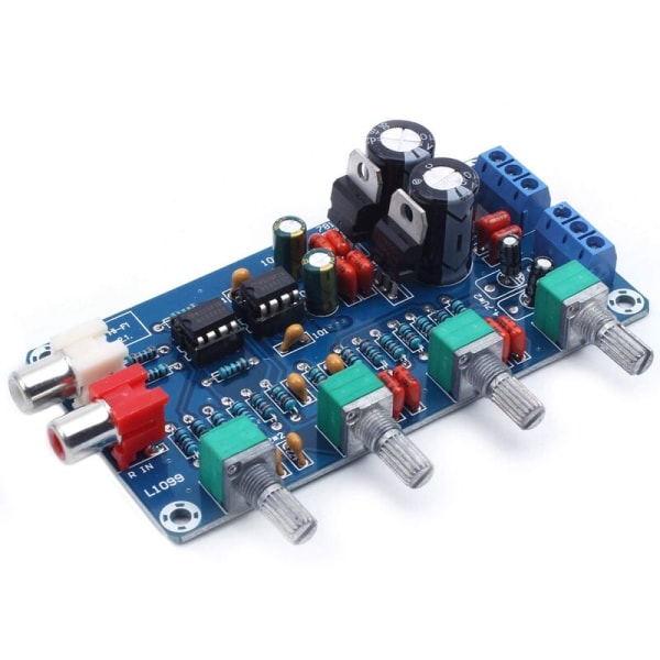 NE5532 OP-AMP HIFI Förstärkare Volym Ton EQ Kontrollkort DIY Kits