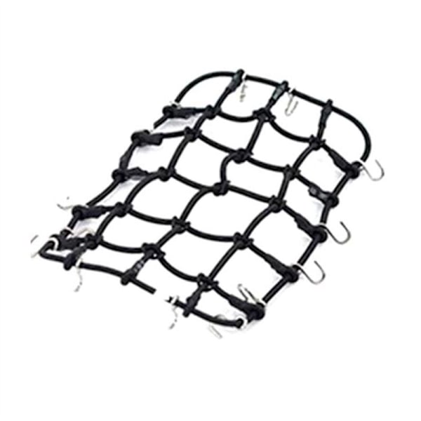Universell nät-spade bagage resväska simulerad dekoration 8 st/set för TRX4 SCX10 90046 1/10 RC biltillbehör svart