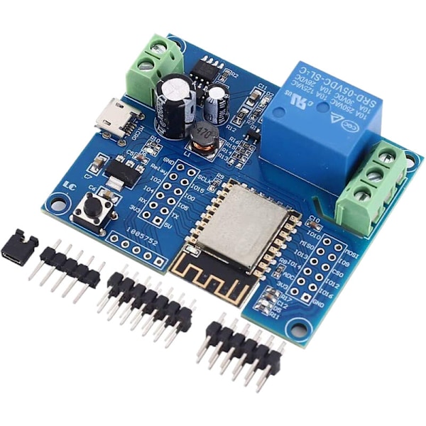 WIFI Relæstyringsmodul, DC 5V 8V-80V ESP8266 ESP-12F Trådløst Styringsmodul til IOT Smart