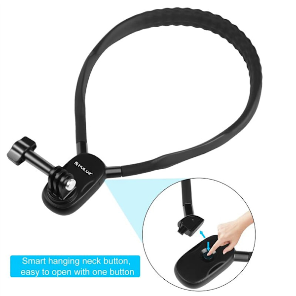 POV-vy Neck Holder Halshållare Bracket Mount för X3 / Action 3 / 11 10 9 Kamera för 13 12