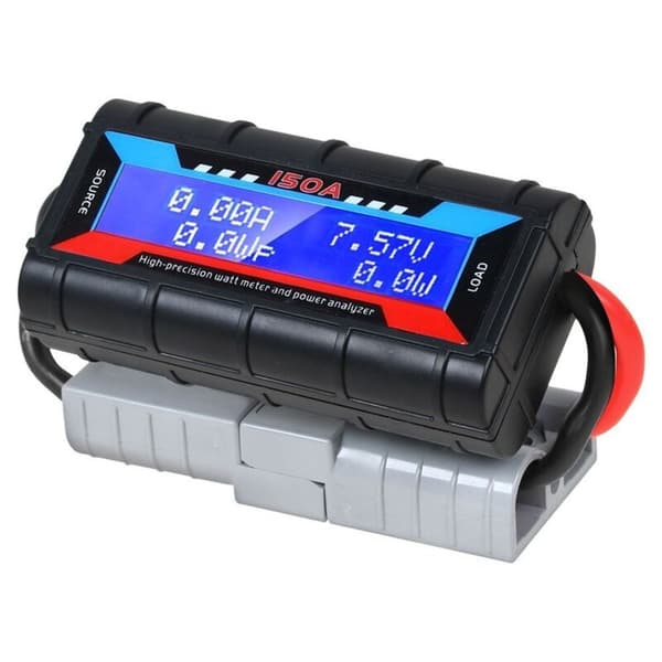 150A LCD Digital Ammeter, Power Analyzer, Solar Caravan Meter for Anderson Socket Tool, Biltilbehør