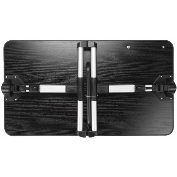 Justerbar Laptopbordholder Sort med Kølefunktion 52 X 30 Cm