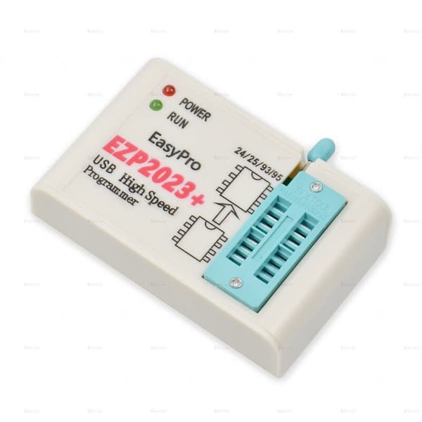 EZP2023 USB SPI Programmer med 12 adaptere, støtter 24 25 93 95, programmering av EEPROM Flash Bios Compiler