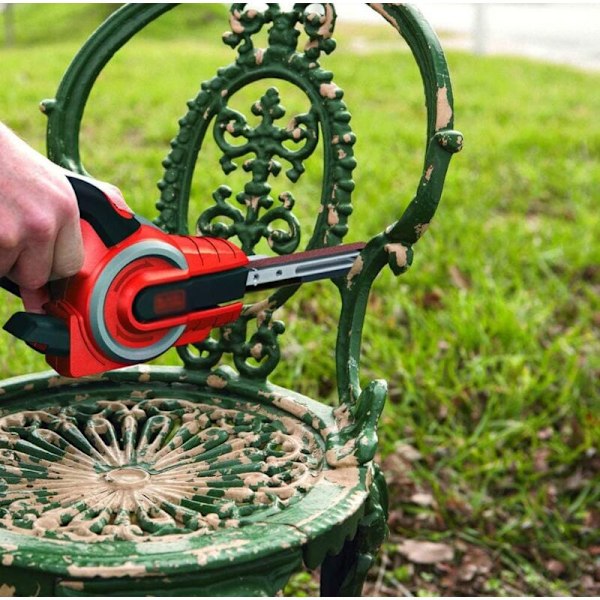 Slibebånd 13 x 457 mm, Slibebåndssæt (10 x korn 40/60/80/120/180/240 hver) til båndslibere, kompatibel med Black&Decker Power Lime (60 stk