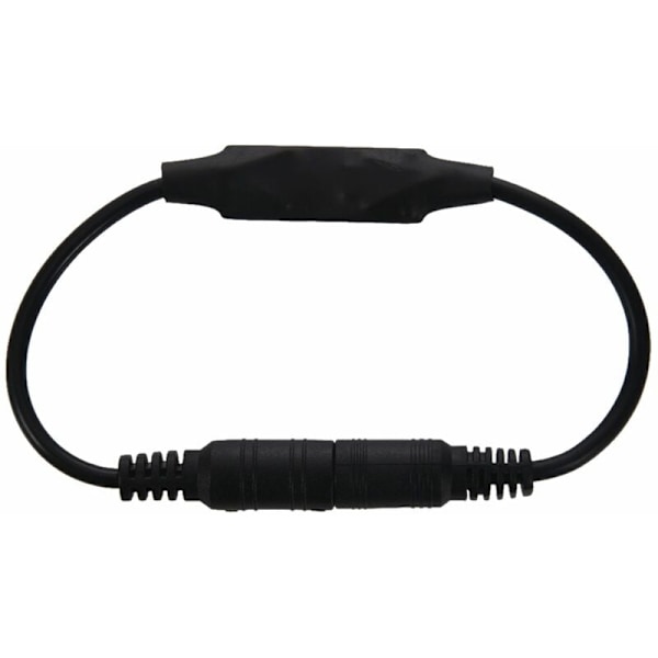 Lågprofil Inline Controller Mini 3-knapps Dimmers för Svart LED-remsa
