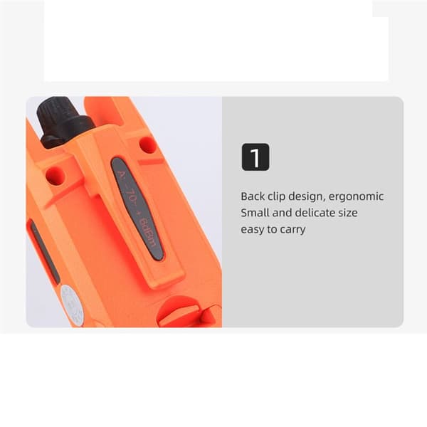 Hög precision optisk mätare laddningsbart batteri fiberoptisk effektmätning, -70-+10Dbm