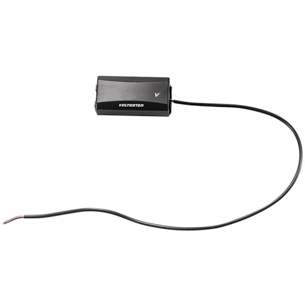 Motorcykel Mini LED Digital Voltmeter Monitor Panelmätare Volt Spänningstestare Omvänd Anslutningsskydd 12V-80V Röd