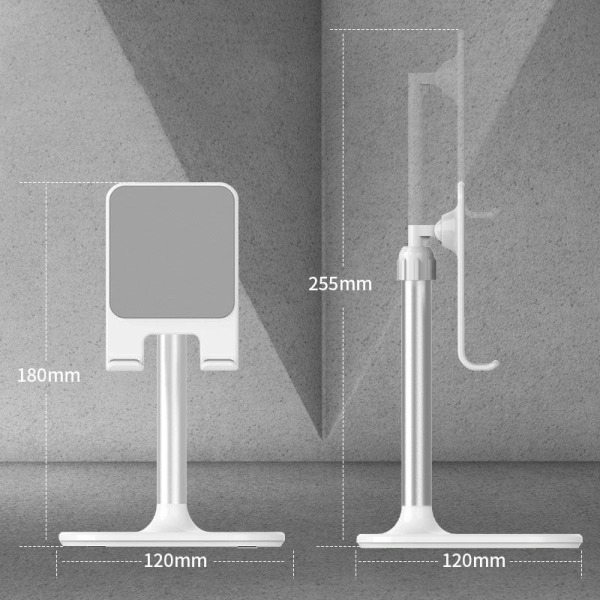 Universell Lazy Bracket Fleksibel Arm Mobiltelefon Stativ Flat Stents Holder Seng Bord Bordklemme Svanehals Brakett