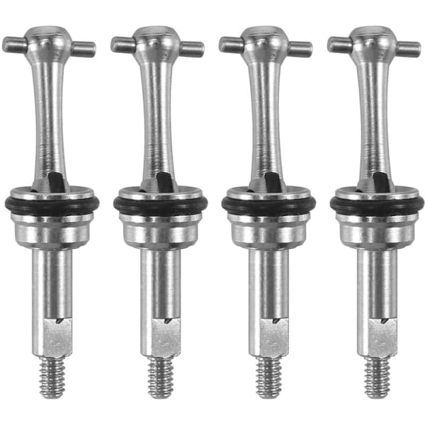 4 stk 2 mm metall universalledd akseltransmisjon CVD utvidet for K969 K979 K989 P929 1/28 RC bil oppgraderingsdeler