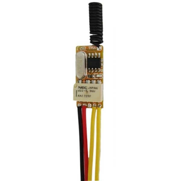 RF-fjärrströmbrytare 433MHZ 4.2V 4.5V 5V 6V 7.4V 9V 12V Liten reläkontakt Trådlösa brytare NO COM NC Mini-brytare