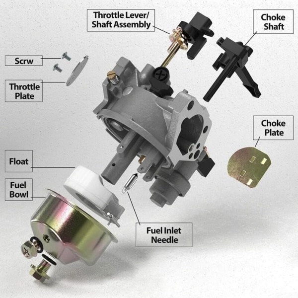GX390 GX270 karburator 188F 5KW generator karburator pakning magnetventil Fuding